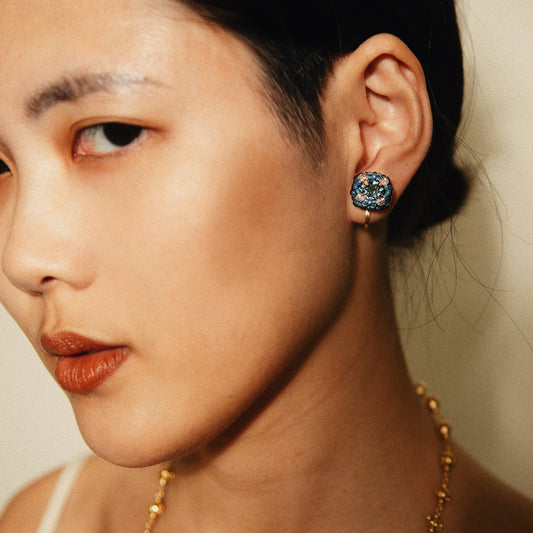 Caravan Solo Studs 獨旅耳環-蒼瀲藍