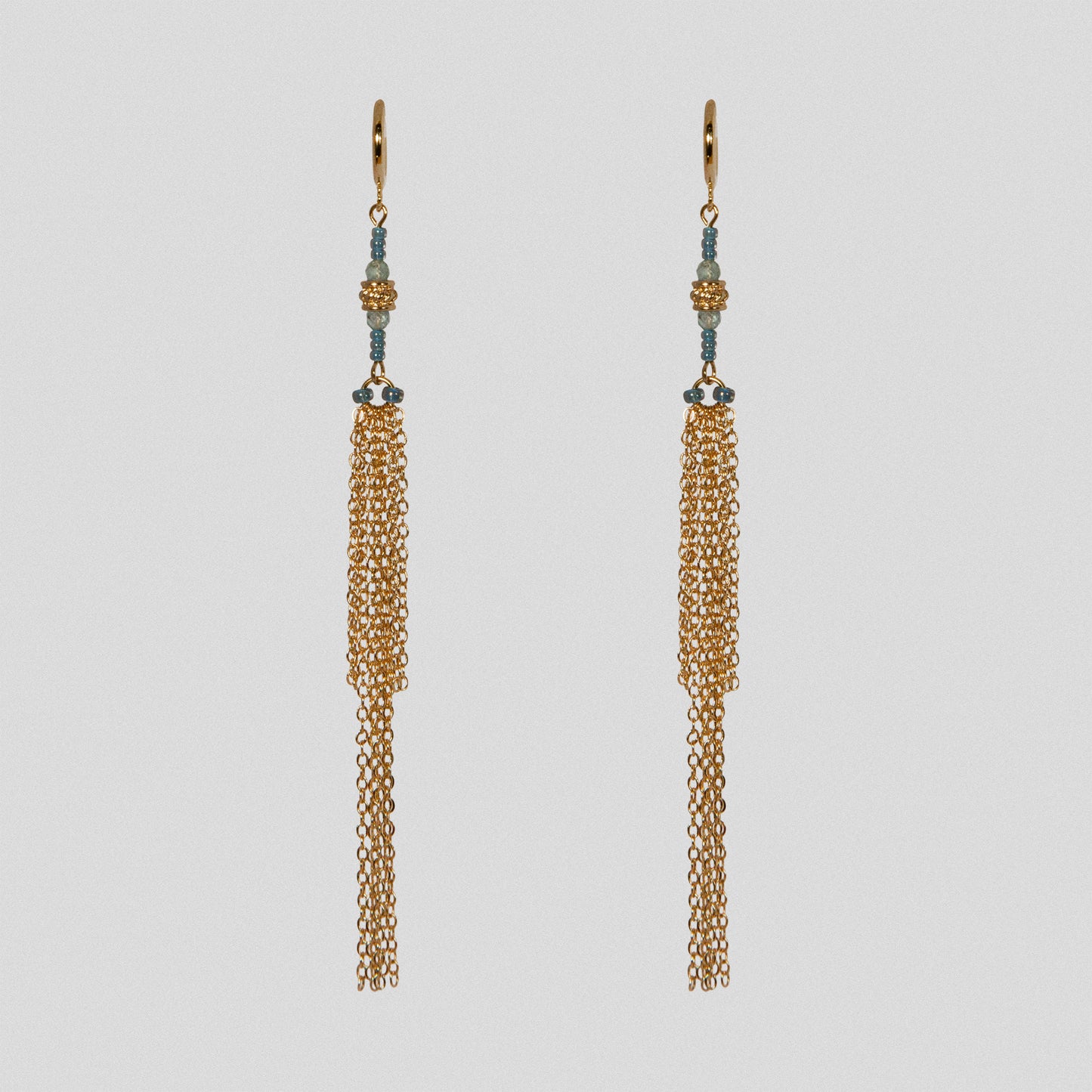 Sunveil Stair Earrings 垂日光階流蘇耳飾