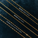 Engraved Bead Chain 刻花珠鍊