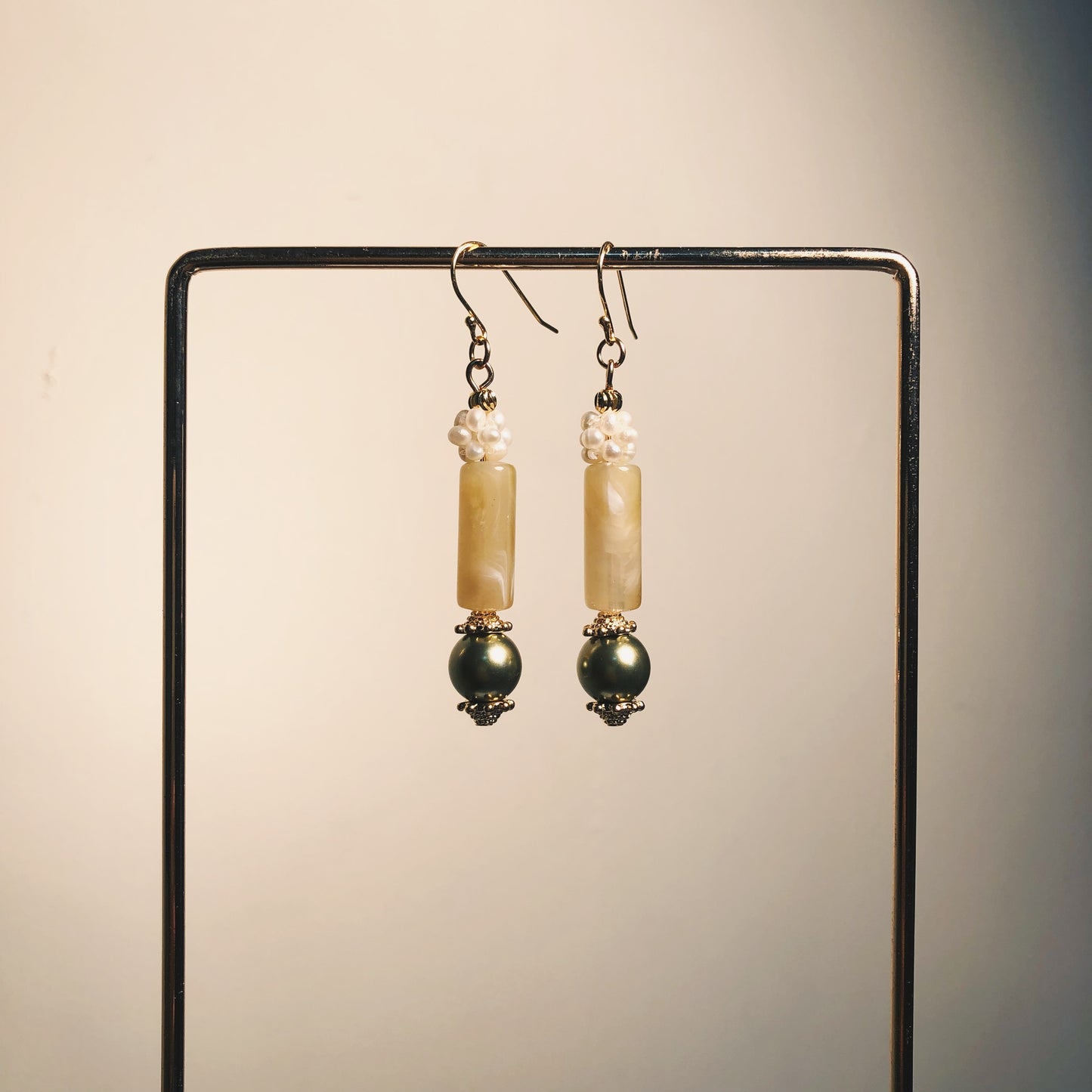 The Tea Hills - Ceylon Journal 錫蘭日誌 茶葉之丘耳飾