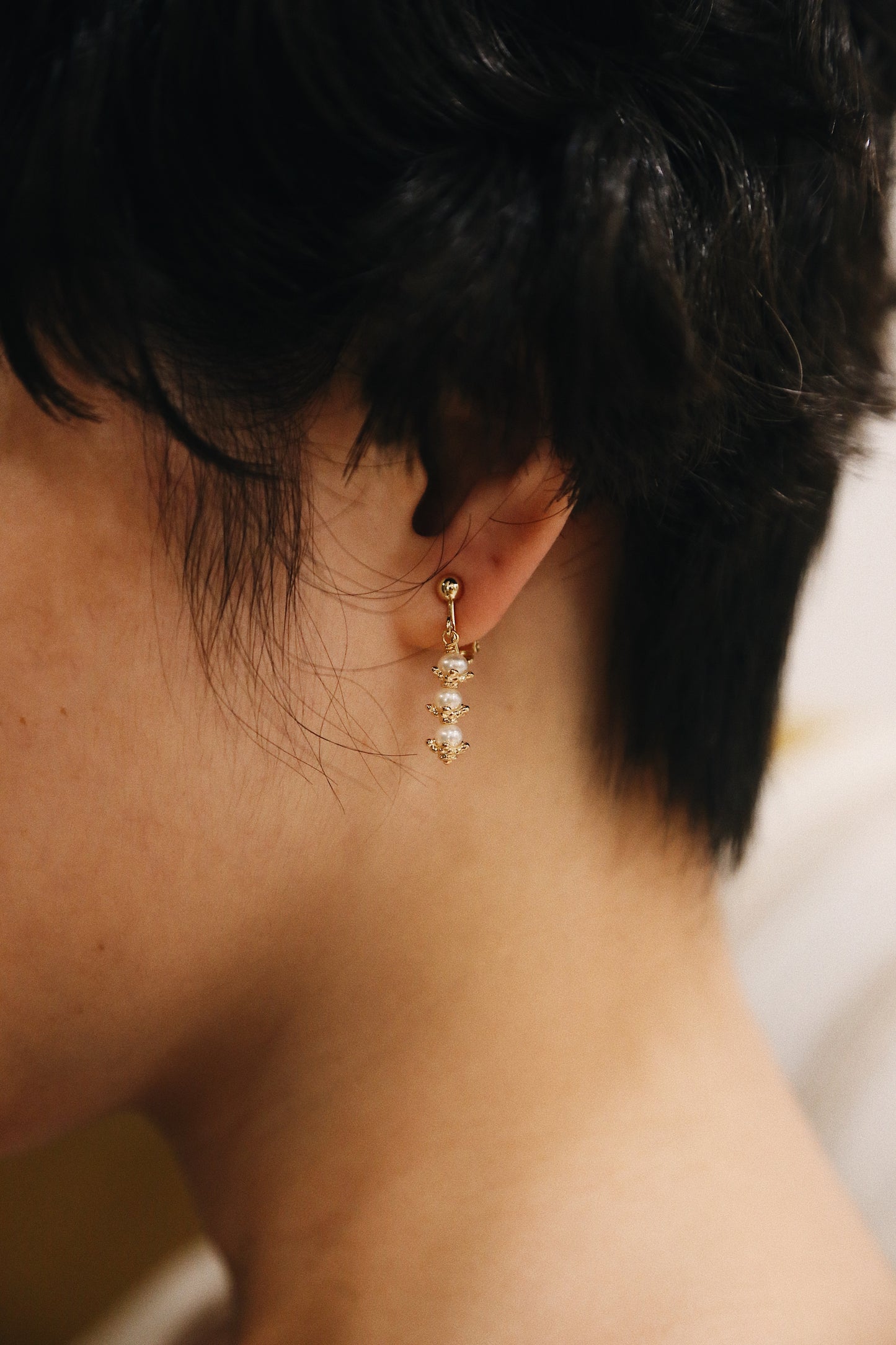 Morning Dew 晨光露珠耳飾