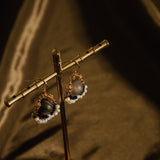 Solar Eclipse Tiara 日蝕后冠耳飾