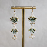 Creusa's Kingfisher Earrings 克蕾烏莎翠鳥耳飾