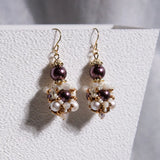 Gaea's Oasis Earrings - Purple 蓋婭綠洲耳飾（紫）