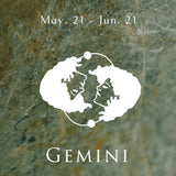 Gemini Necklace 雙子座 韶光星座墜鍊