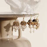 Lalique Earrings 萊儷耳飾－燕麥金
