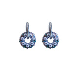 Rolling Earrings - Purple