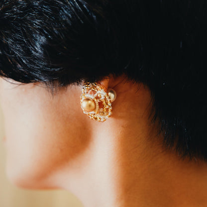 Silk Earrings 絲綢耳環