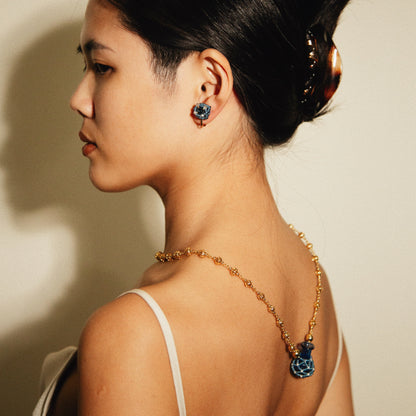 Caravan Solo Studs 獨旅耳環－蒼瀲藍