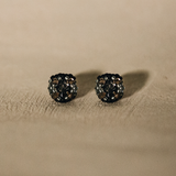 Caravan Solo Studs Earrings - Shadow Black