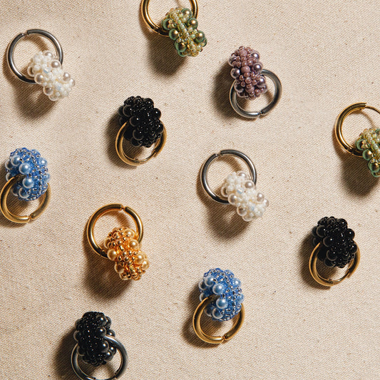 Rolling Earrings 編織環圈（單購）