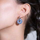 Rolling Earrings 環圈耳飾－蘇打藍（限定色）