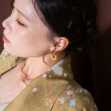 Rolling Earrings - Shimmering Gold
