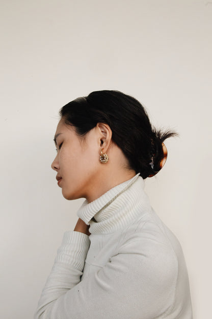 Rolling Earrings 環圈耳飾－清影銀