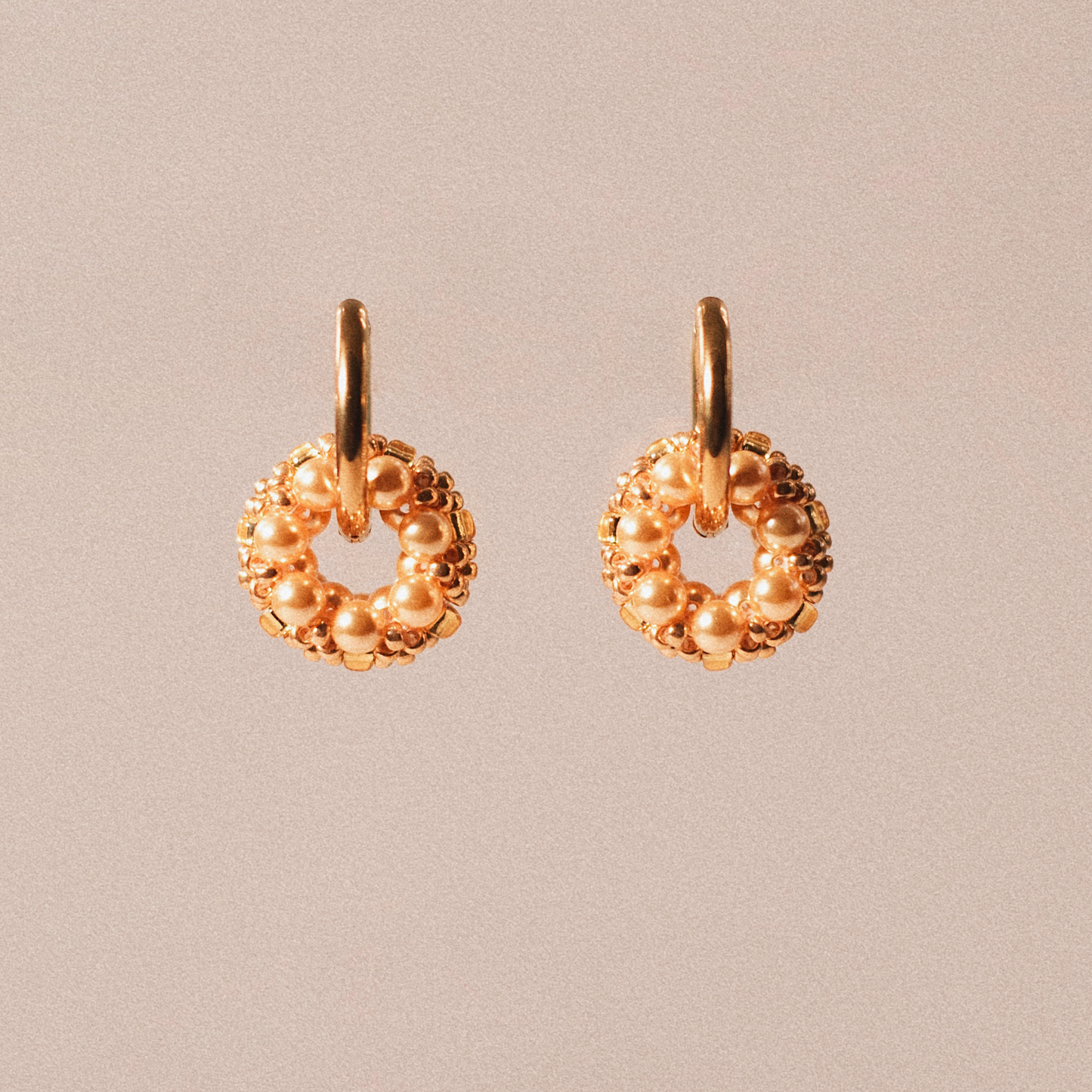 Rolling Earrings 環圈耳飾－爍光金