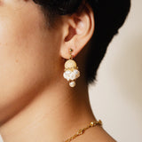 Corona Goblet with Topaz Earrings