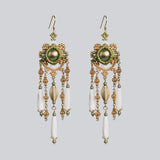 Sundial Waterfall Earrings 曉春日晷瀑布耳飾