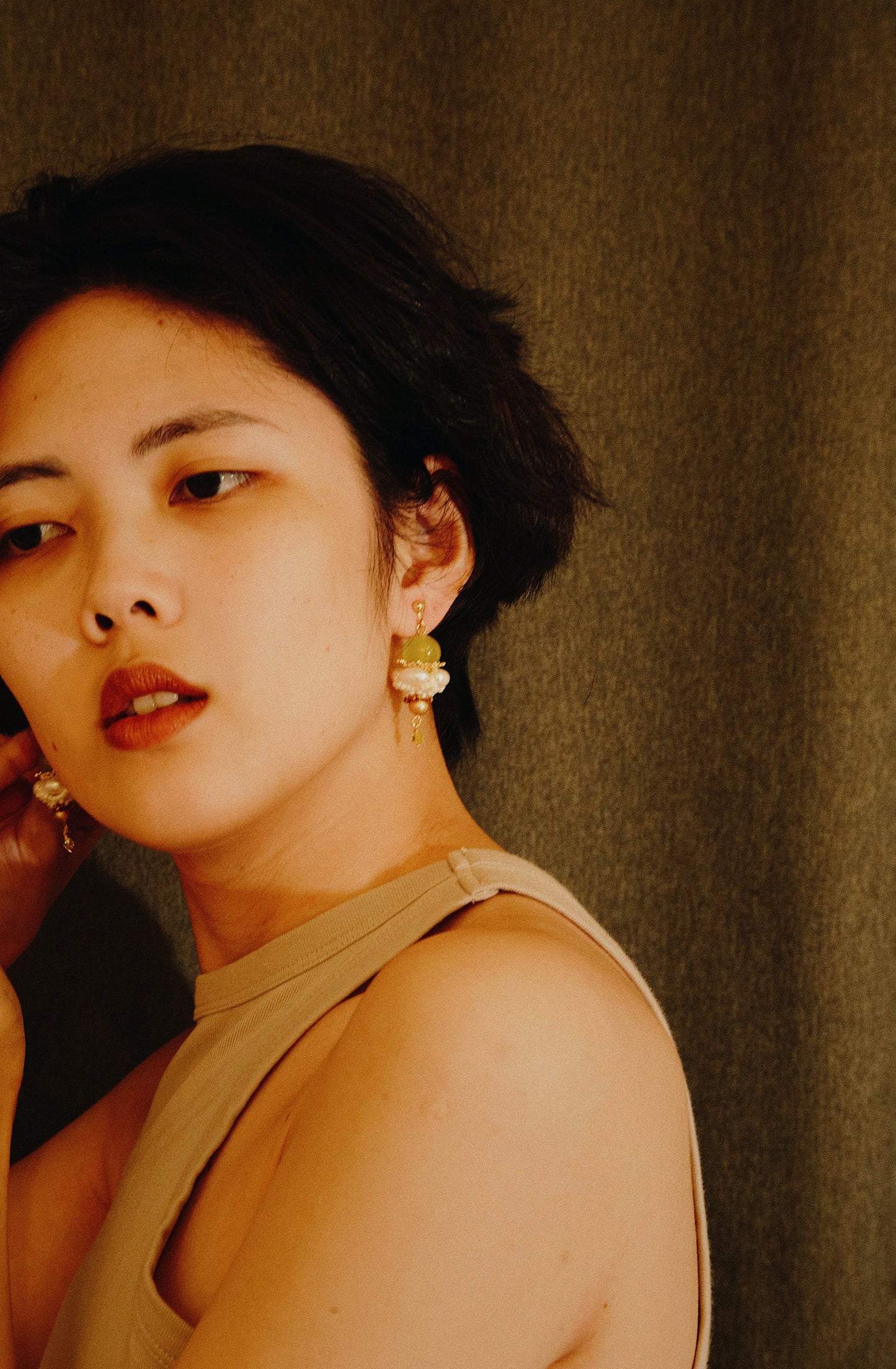 Corona Goblet Sprout 日冕盅耳飾（幼芽）-五週年限定款