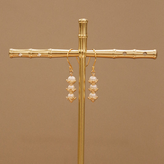 Morning Dew 晨光露珠耳飾