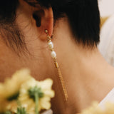 Dusky Blossom earrings