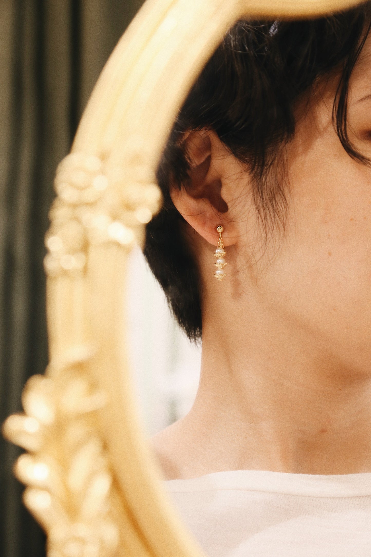 Morning Dew 晨光露珠耳飾