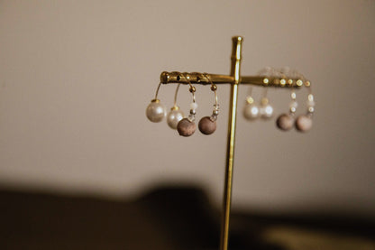 Solar Eclipse Halo 日蝕光環耳飾