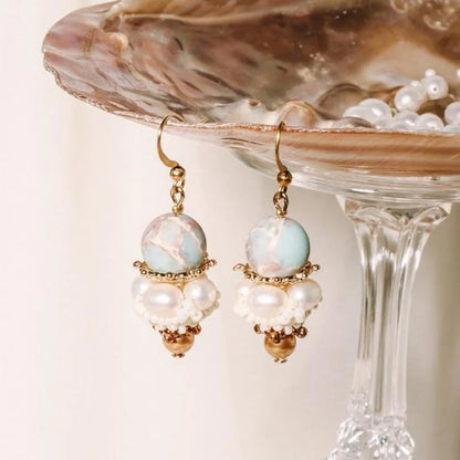 Corona Goblet with Pagodite 日冕盅耳飾（葉蠟石）