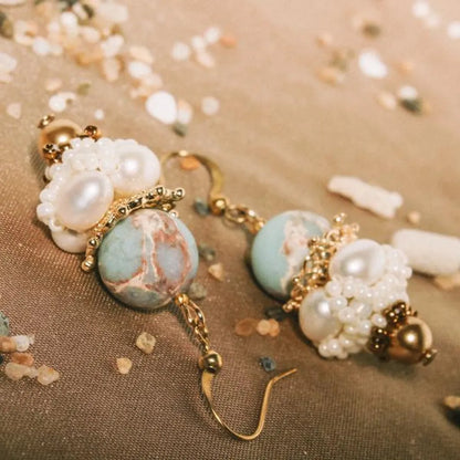 Corona Goblet with Pagodite 日冕盅耳飾（葉蠟石）