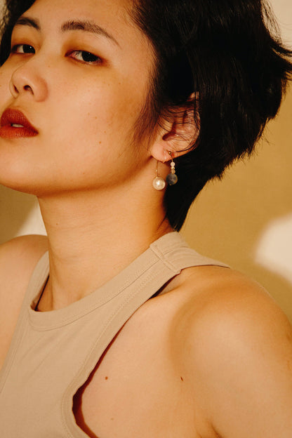 Solar Eclipse Halo 日蝕光環耳飾