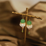 Corona Goblet Evergreen Earrings (Evergreen) - 5th Anniversary Limited Edition
