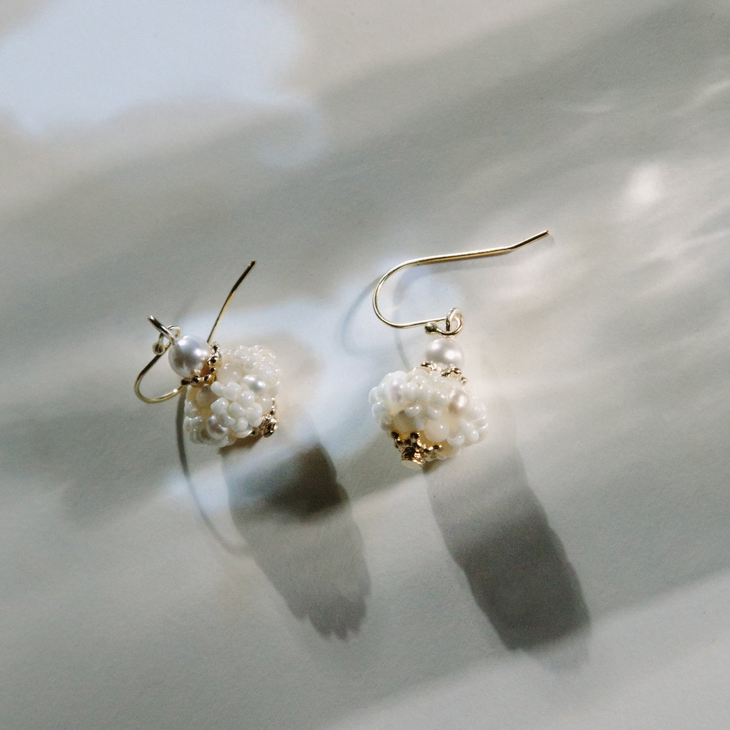 Papanași Earrings 甜麵圈珍珠耳飾