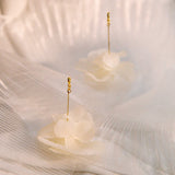 (Set) Blooming Tides II Papyrus Large Earrings - Papyrus 