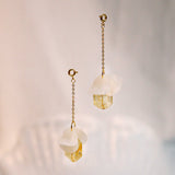(Set) Blooming Tides II Papyrus Large Earrings - Papyrus 