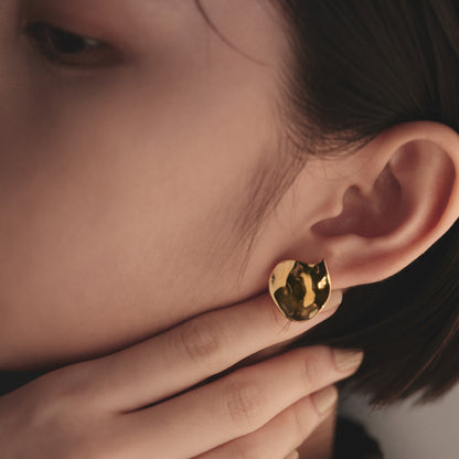 Hestia by THRIVE 蹈火冉冉兩用項鍊/耳針-黃銅