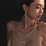 Gaia by THRIVE Necklace/Ear Clip - Silver