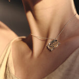 Gaia by THRIVE Necklace/Ear Clip - Silver