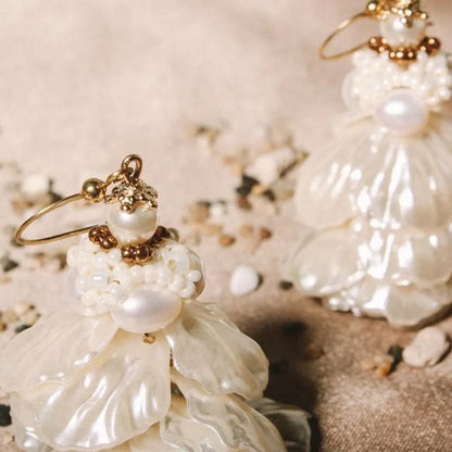 Nebula Wings 星雲海扇耳飾