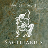 Sagittarius Necklace Sagittarius Sunlight Zodiac Pendant