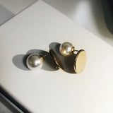 THRIVE Logo Round Disc Stud & Clip-On Earrings